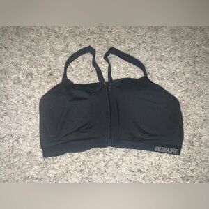 Black Victoria’s Secret high impact sports bra
